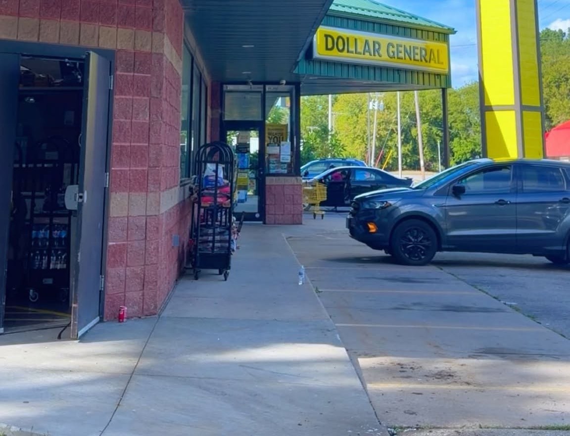 Commercial storefront after a full exterior repaint